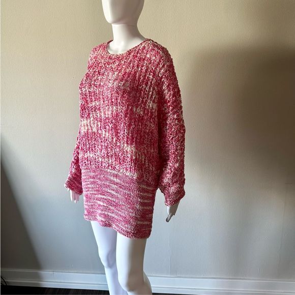 Vintage Barbie Core Ribbon Sweater Made In Italy - Picture 1 of 9